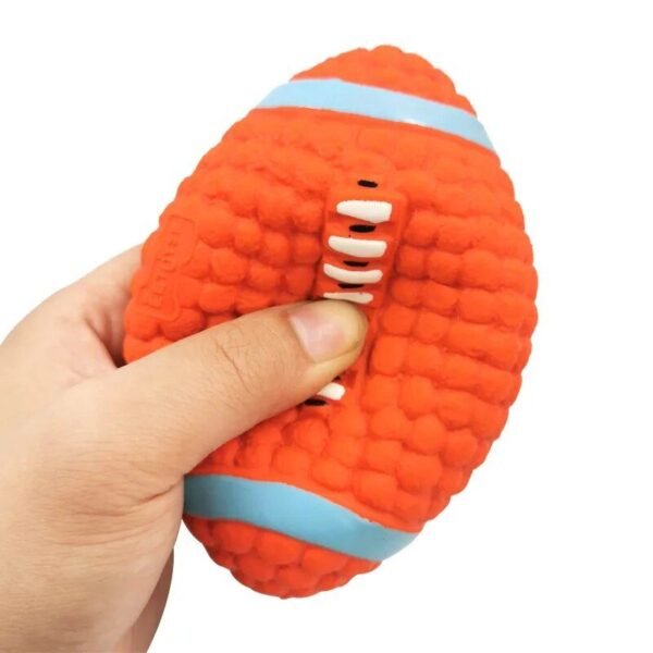 Durable Latex Squeaky Dog Ball Toys - Interactive Chew Toy for All Dog Sizes