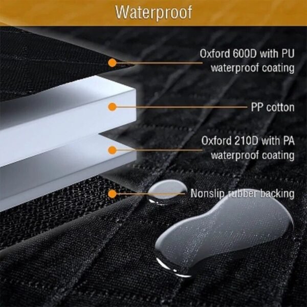 Durable Jean Material Waterproof Dog Car Seat Hammock