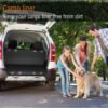Durable Jean Material Waterproof Dog Car Seat Hammock