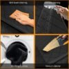 Durable Jean Material Waterproof Dog Car Seat Hammock