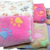 Deluxe Dog Paw Blanket
