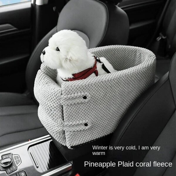 Luxury Portable Dog Car Seat & Travel Bed