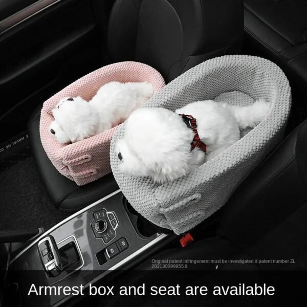 Luxury Portable Dog Car Seat & Travel Bed