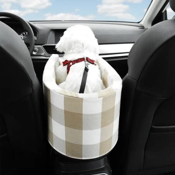 Luxury Portable Dog Car Seat & Travel Bed