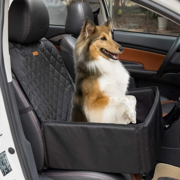 Luxury 2-in-1 Dog Car Seat & Protector
