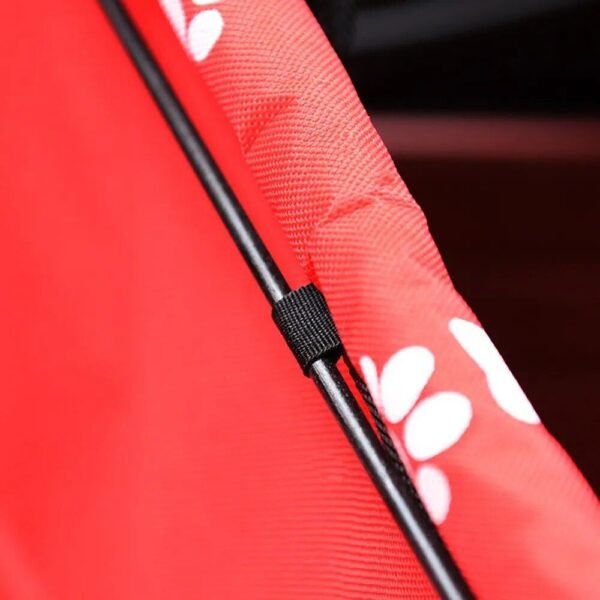Portable Dog Car Hammock with Safety Features