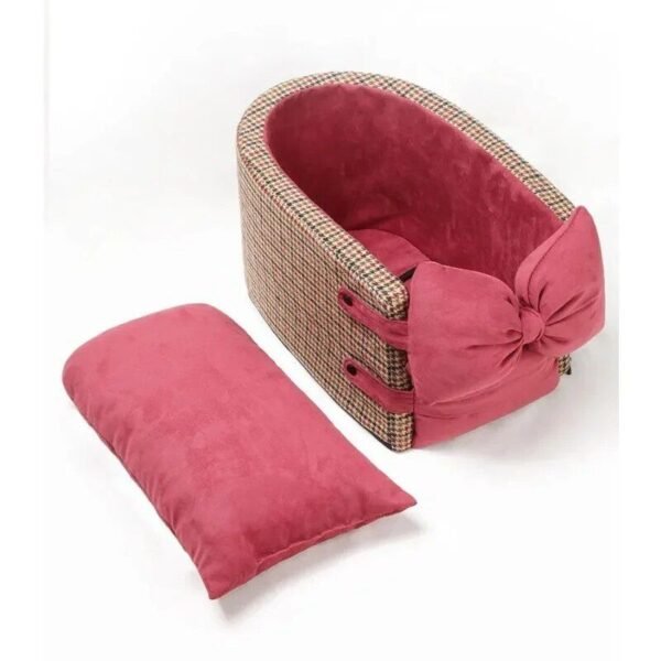 Small Dog & Cat Armrest Booster for Secure Travel