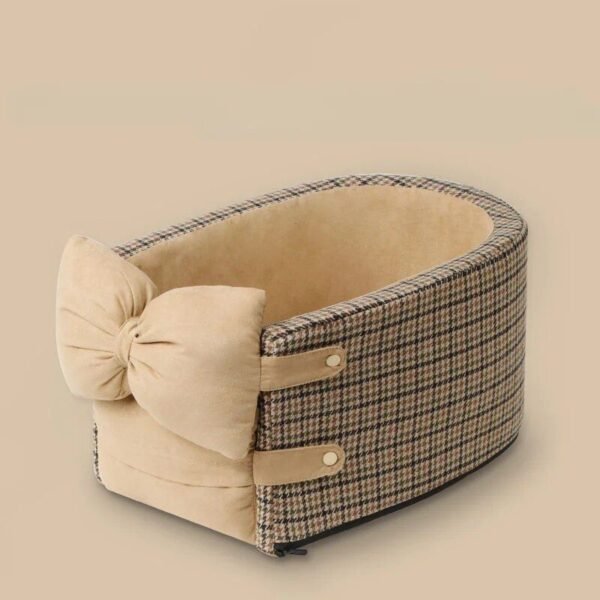 Small Dog & Cat Armrest Booster for Secure Travel