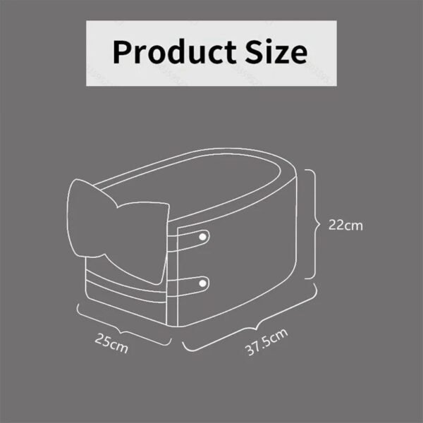Small Dog & Cat Armrest Booster for Secure Travel