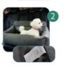 Luxury Dual-Season Dog Car Seat & Travel Hammock