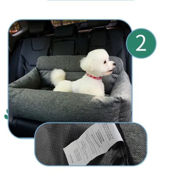 Luxury Dual-Season Dog Car Seat & Travel Hammock