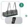 Luxury Dual-Season Dog Car Seat & Travel Hammock