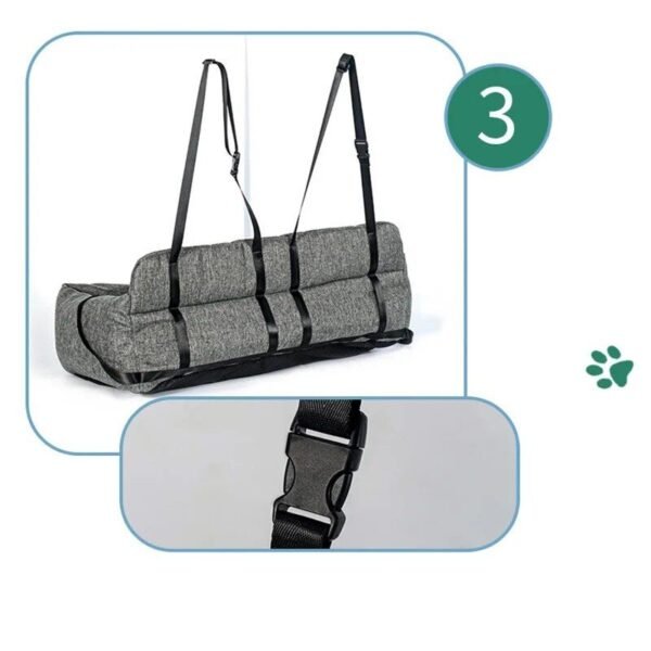 Luxury Dual-Season Dog Car Seat & Travel Hammock