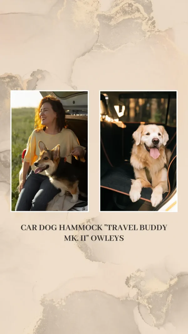 Car Dog Hammock "Travel Buddy Mk. II" Owleys